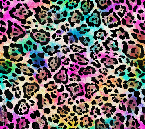 animal and abstract pattern work, snake and leopard skin mixed patterns, patterns suitable for fabric print and background.Abstract artistic background. modern Art feathers leopard pattern and repeat 