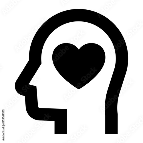 Increase Self-esteem Icon. Confidence and Positive Mindset Symbol. Illustration for Personal Growth Concept.