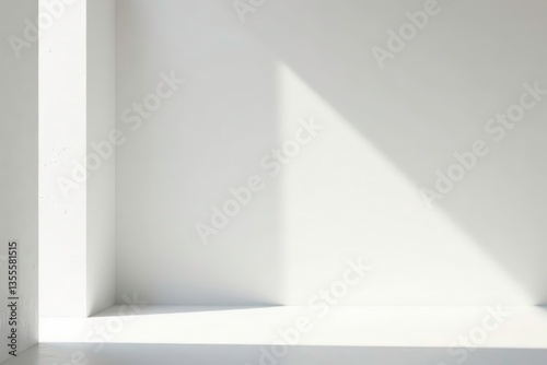 Wallpaper Mural Elegant minimalist white backdrop showcasing pure beauty , subtle, space, art Torontodigital.ca