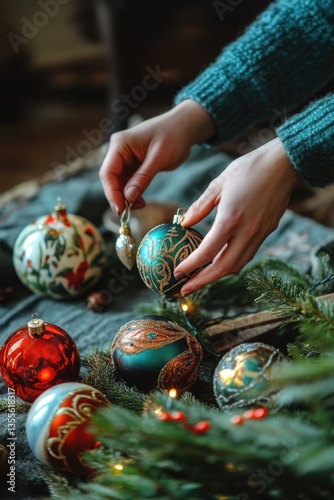 Organizing the festive ornaments and dismantling the holiday tree once the season ends.