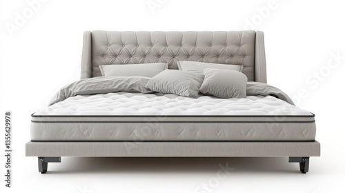 Adjustable Foam Mattress in Soft Pastel Tones