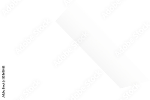 Minimal White Glass Icon – Sleek and Modern Symbol with a Glossy Elegant Finish