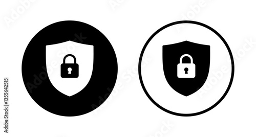 Security icon logo design. protection icon. privacy. vpn