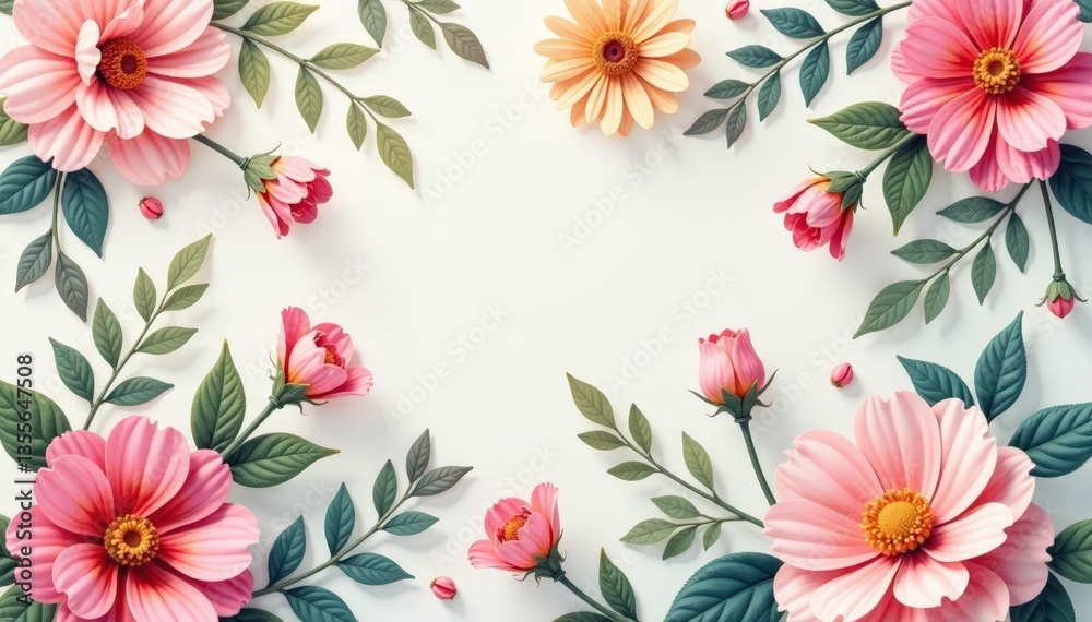 Soft, pastel floral motif, endlessly repeating , surface, pastel, blossom Soft, pastel floral motif, endlessly repeating , surface, pastel, blossom