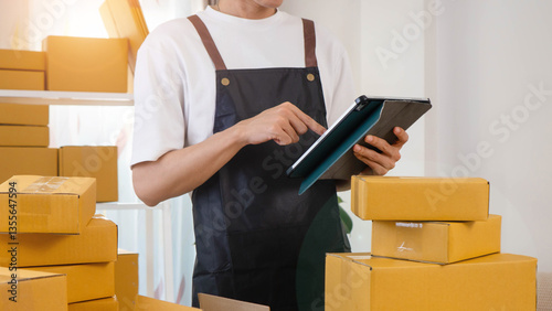 Obraz na płótnie start a small business SME