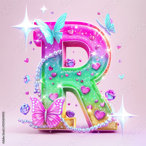 The letter R in its most beautiful form