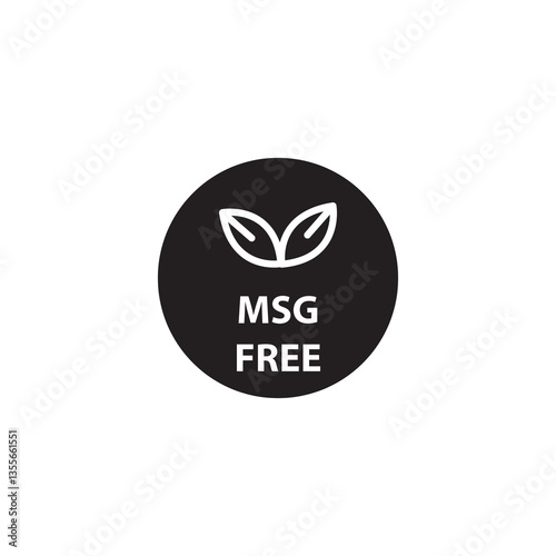 Msg free icon Black, trendy style illustration for web and app..eps