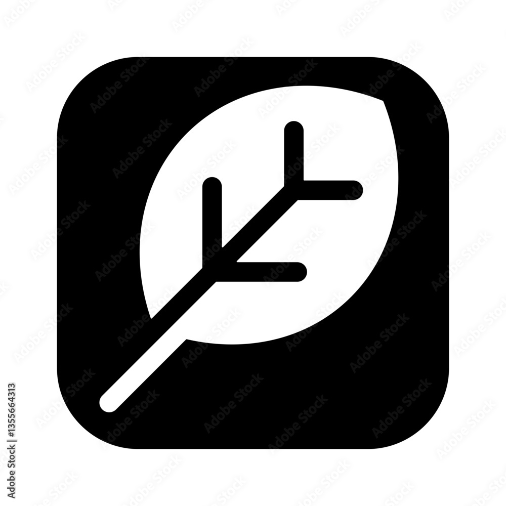 Obraz premium Leaves Icon