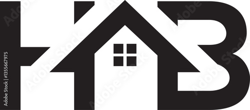 Home Logo with the initials HB