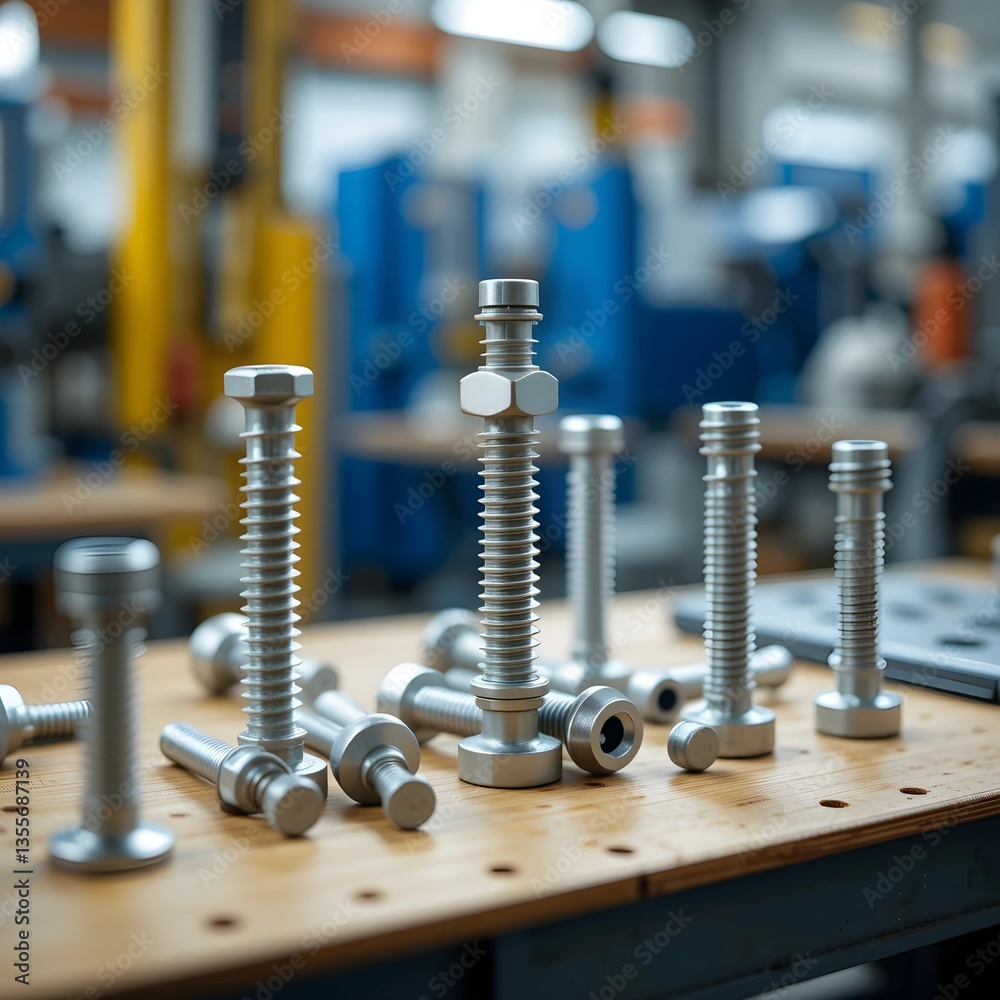 Fototapeta premium bolts, ai generated image