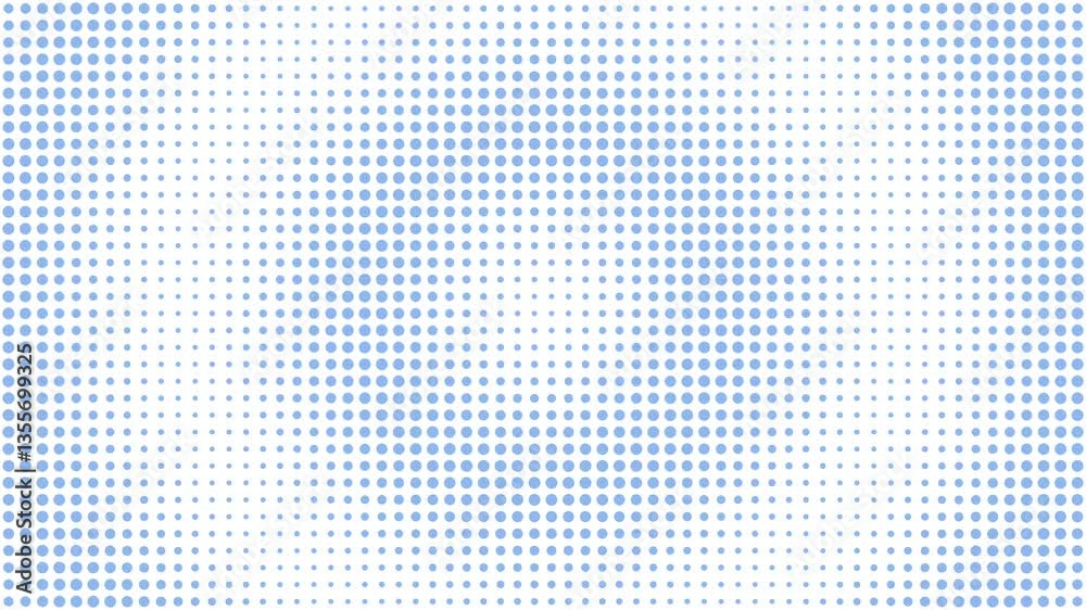 Light blue dot pattern ripple animation background (seamless looping)