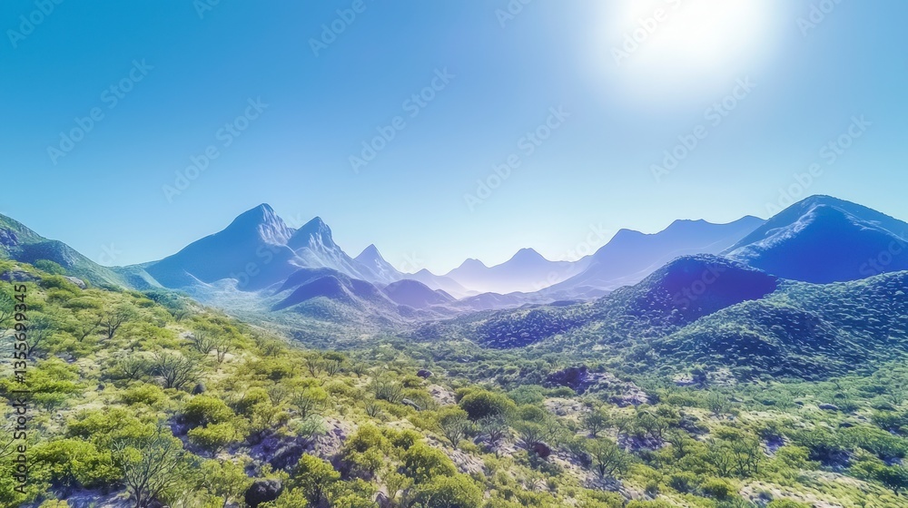 Majestic Mountain Range Serene Valley Landscape High Resolution Panorama Majestic Mountain Range Serene Valley Landscape High Resolution Panorama