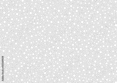 Recommended background images using a pattern of a group of circles (black and white)