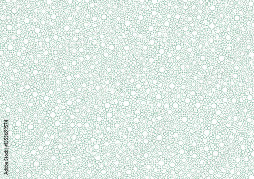 Recommended background images using a pattern of a group of circles (green)