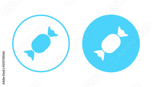 Candy icon vector. candy sign and symbol.