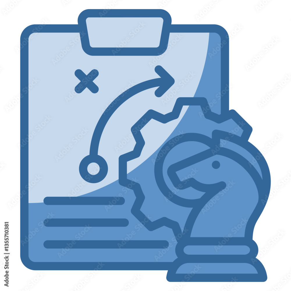 Business Strategy Icon Element For Design Business Strategy Icon Element For Design