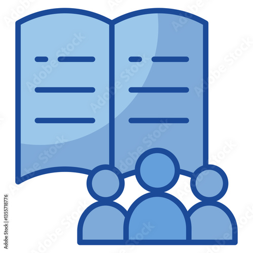 Handbook  Icon Element For Design