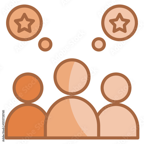 Expectation  Icon Element For Design