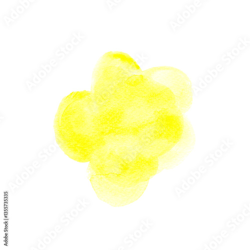 a yellow lemon isolated on white.