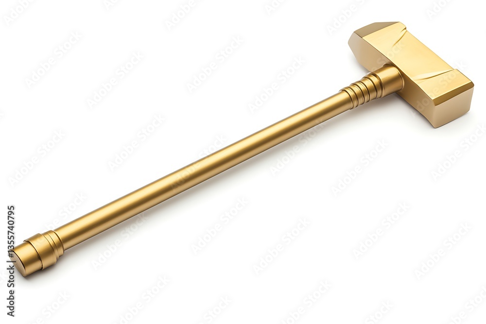 Golden Hammer Isolated. Golden Hammer Isolated.