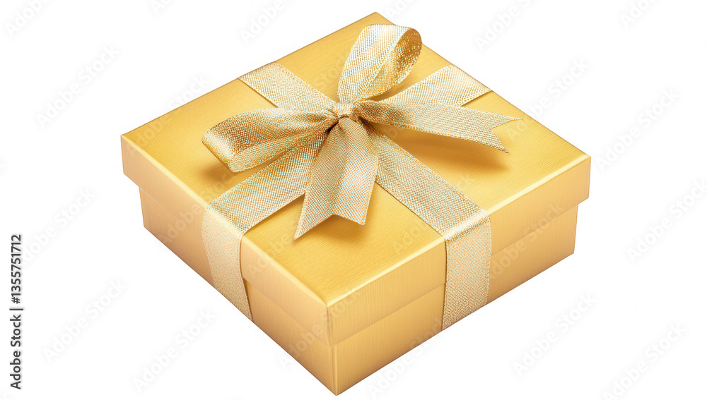 a shiny golden gift box adorned with a decorative ribbon symbolizing celebration and generosity perfect for special occasions like birthdays or holidays a shiny golden gift box adorned with a decorative ribbon symbolizing celebration and generosity perfect for special occasions like birthdays or holidays