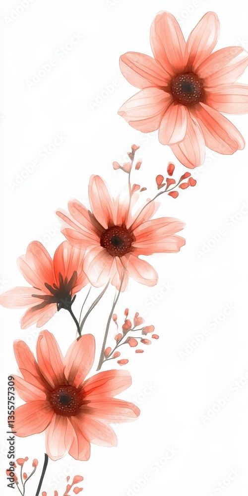 Elegant Floral Display Design Elegant Floral Display Design