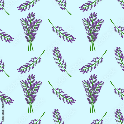 lavender seamless pattern