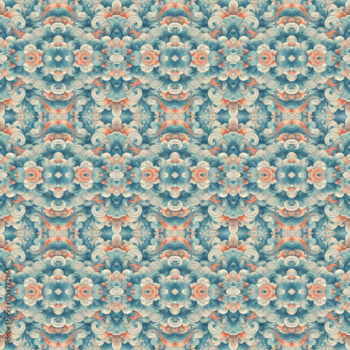Ornamental pattern for textile design