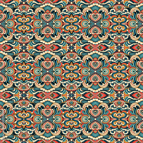 Ornamental pattern for textile design