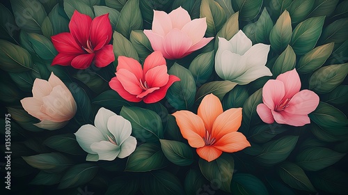 Colorful Floral Still Life