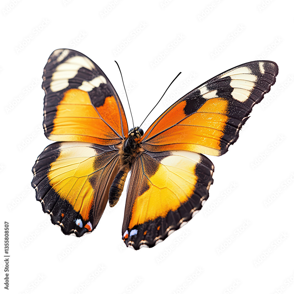 Fototapeta premium A Butterfly png colorful butterfly png delicate butterfly png fluttering butterfly png nature butterfly png vibrant butterfly png graceful butterfly png transparent background image