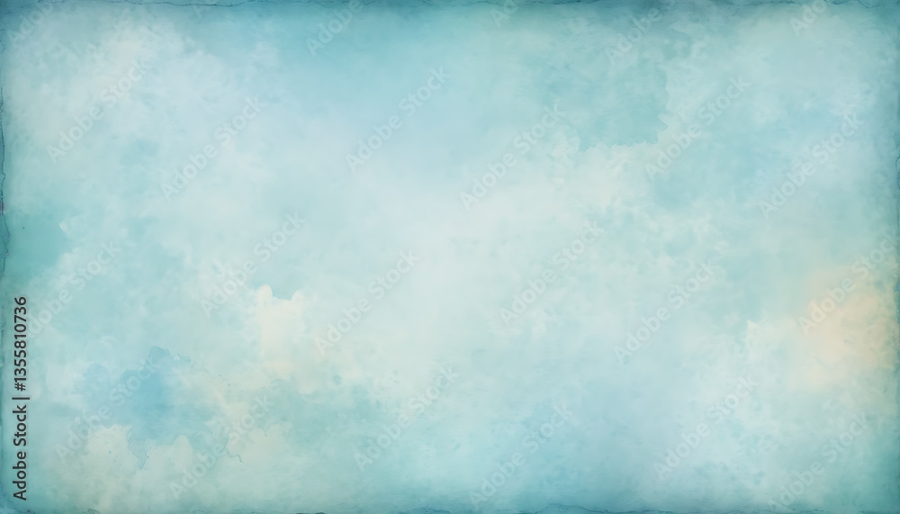Abstract Watercolor Sky Texture with Light Blue and White Hues Abstract Watercolor Sky Texture with Light Blue and White Hues