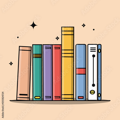 Open Book Vector icon Design.