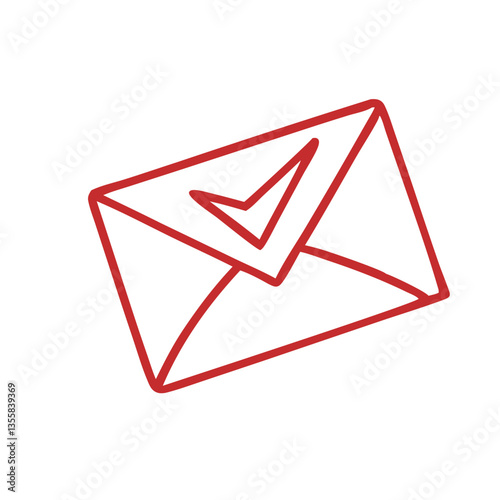 Free Download Email Envelope Icon with At Symbol - GFXLoad