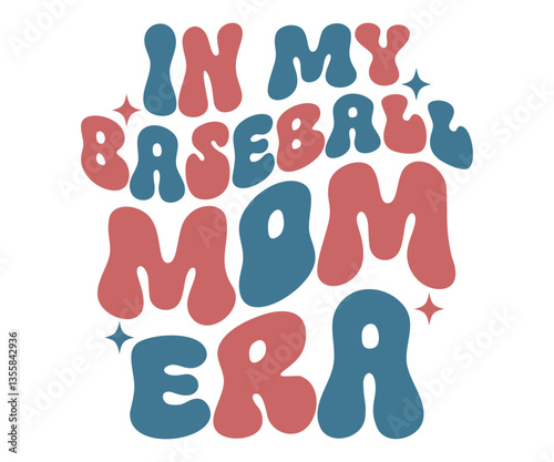 In My Baseball Mom Era Tee, Sports Mom Game Day Shirt,