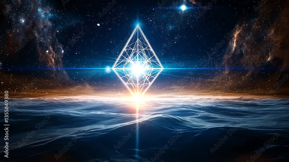 Interstellar Merkaba Prophecy and Celestial Alignment in Stars