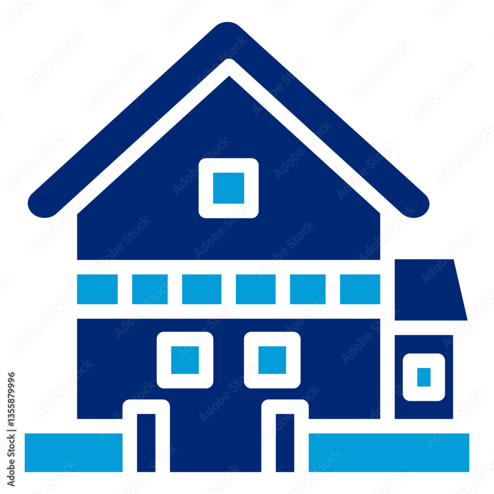 Residential Icon Element For Design Residential Icon Element For Design