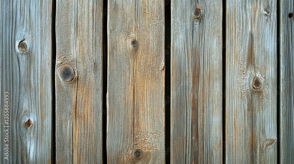 Fototapeta premium Weathered wooden planks close-up
