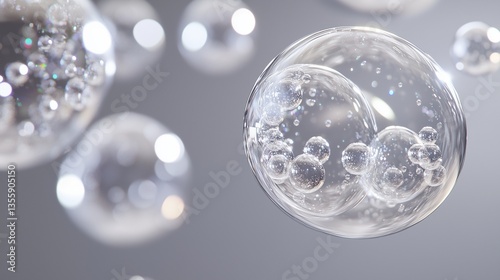 Wallpaper Mural Reflections of the Sky: Floating Spheres in Light

 Torontodigital.ca