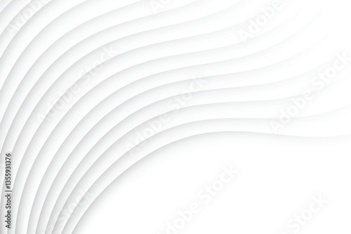 abstract white background with curve lines