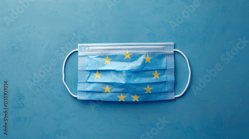 Symbol of Europe: A close-u...