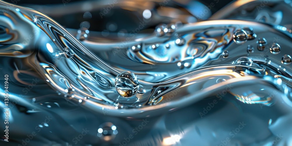 Stunning Abstract Water Waves Stunning Abstract Water Waves