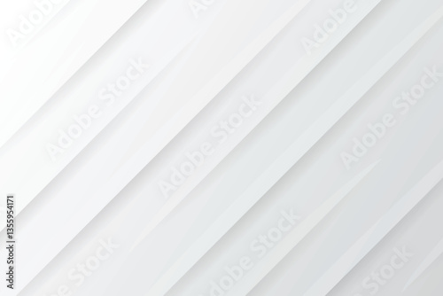 Abstract white background. Minimal geometric white light background abstract design.