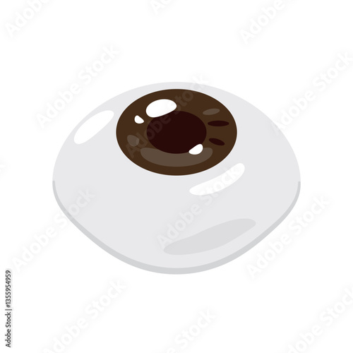義眼のイラスト
