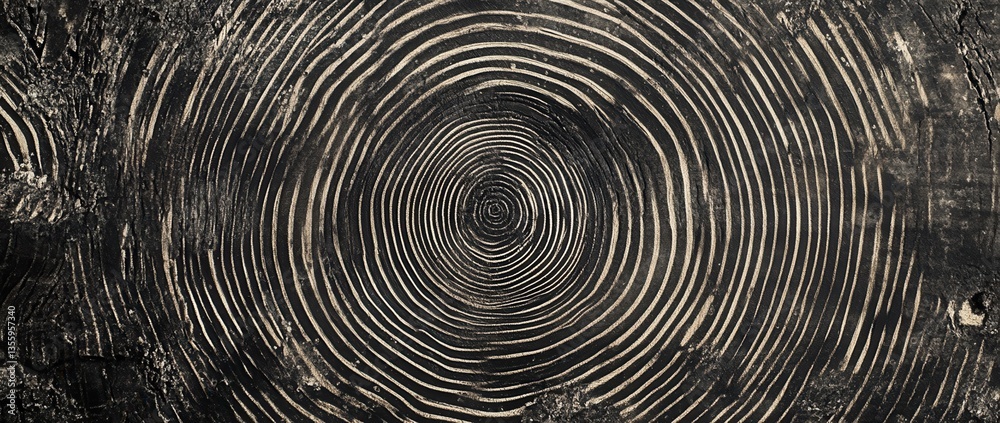 Intricate Wood Rings Abstract Art Intricate Wood Rings Abstract Art