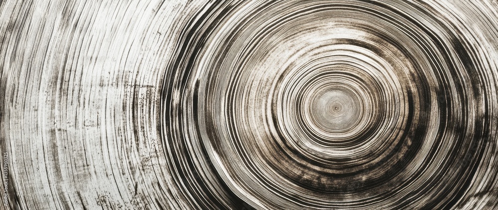 Abstract Circular Texture Design