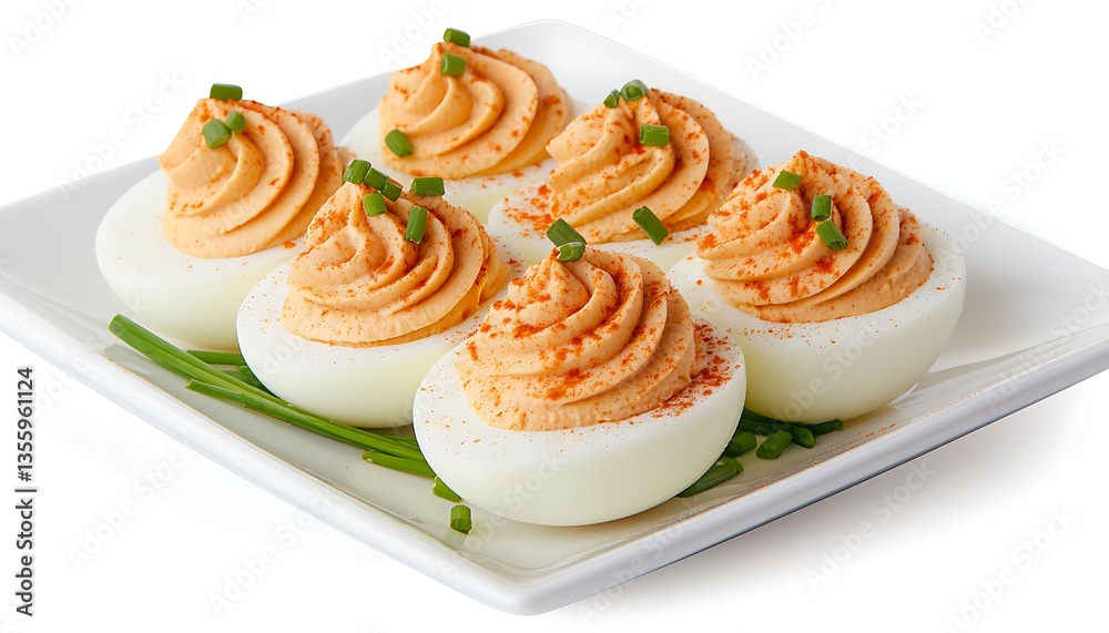 Deviled Eggs Appetizer Plate.