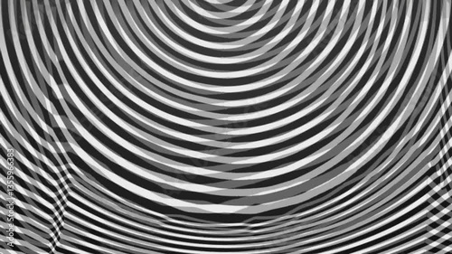 black and white abstract