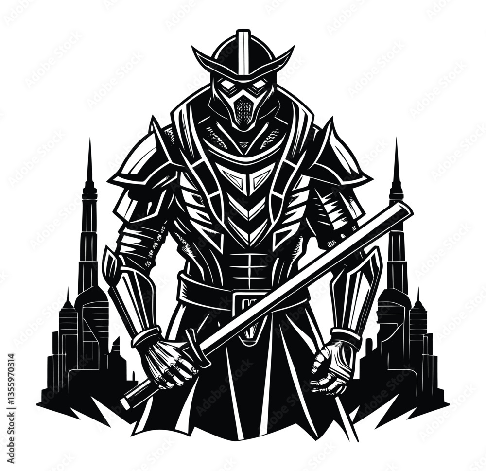 Obraz premium Cartoon Fantasy Characters Set – Superheroes, Dragons, Pirates & More