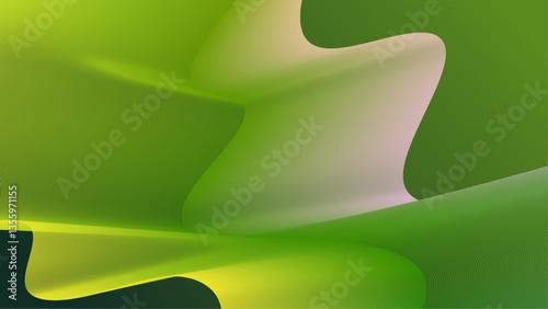 simple green and black abstract geometric background with shape vector illustration, for website design, wallpaper, and business presentation